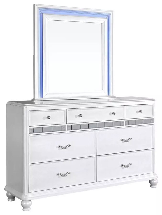 LED Dresser & Mirror